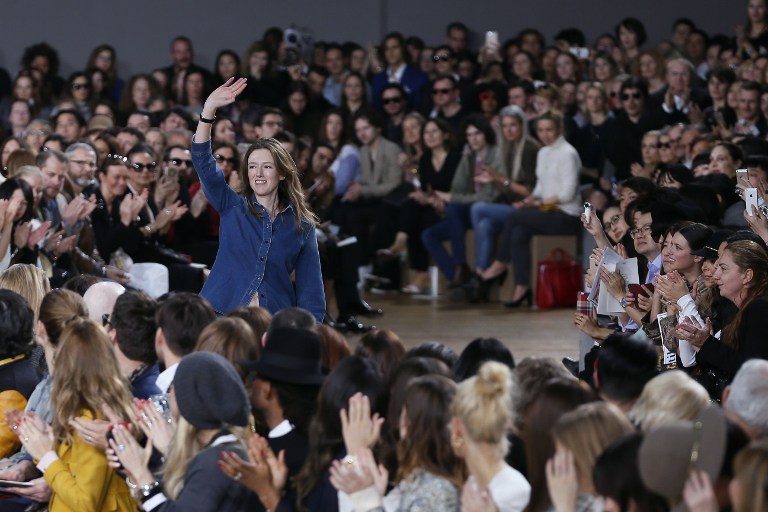 Clare Waight Keller (Photo by Patrick Kovarik / AFP)